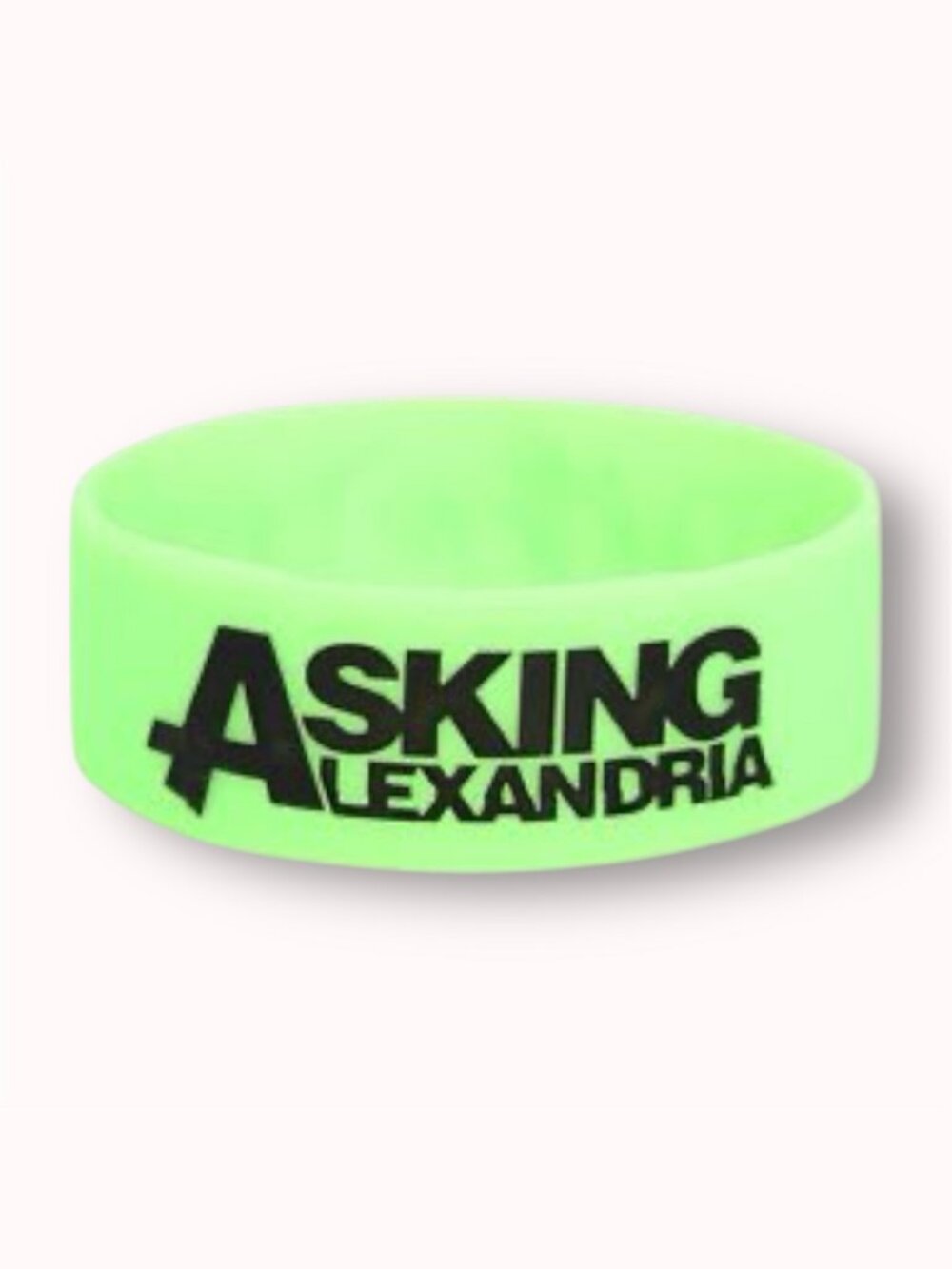 Asking Alexandria Rubber Silicone Bracelet